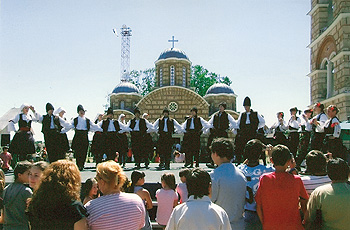 Празник Преображења Господњег (19. ав­густ) 2008. у Прилужју код Вучитрна